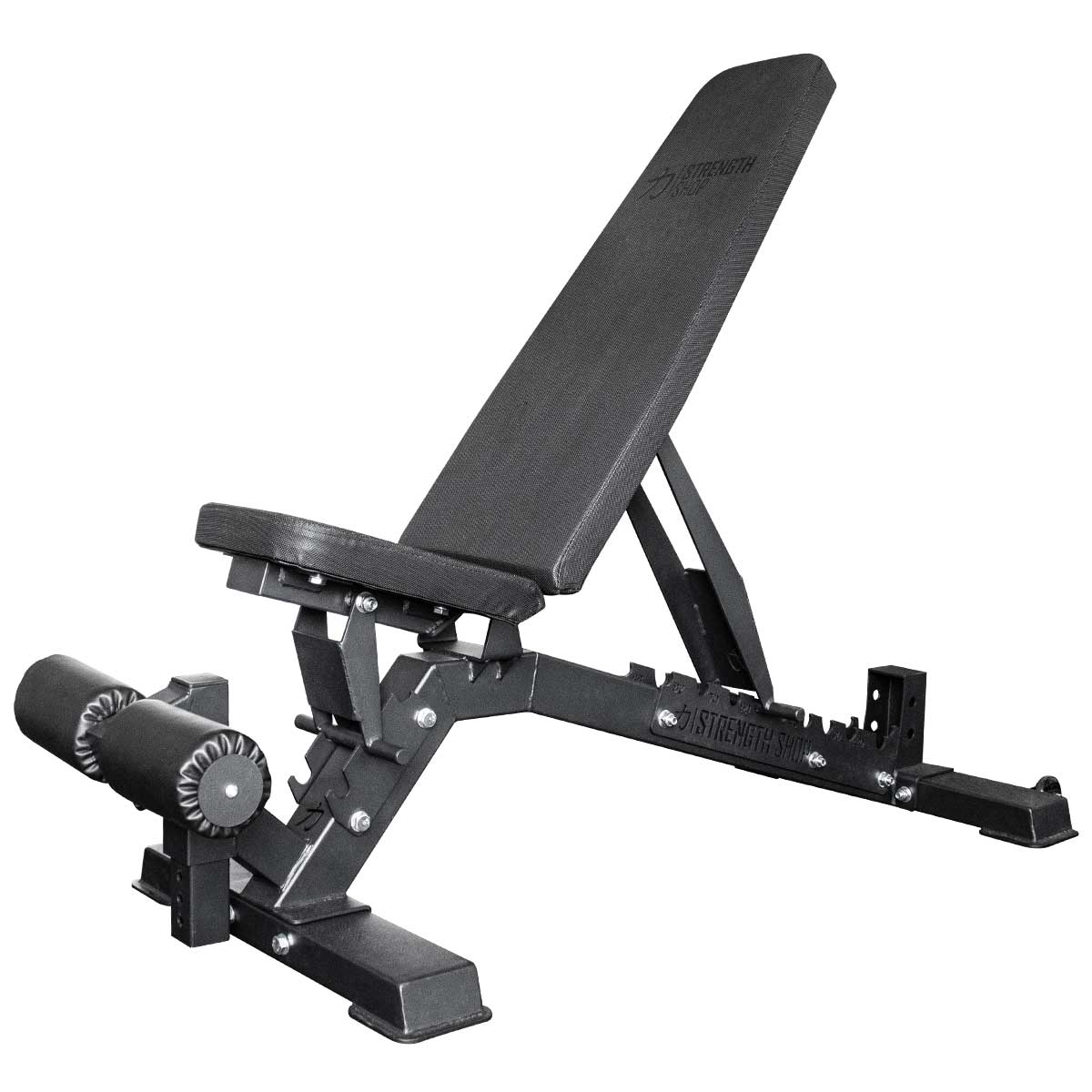 B-WARE Riot FID Utility Bench w/ Foot Roller – 75mm - Strength Shop