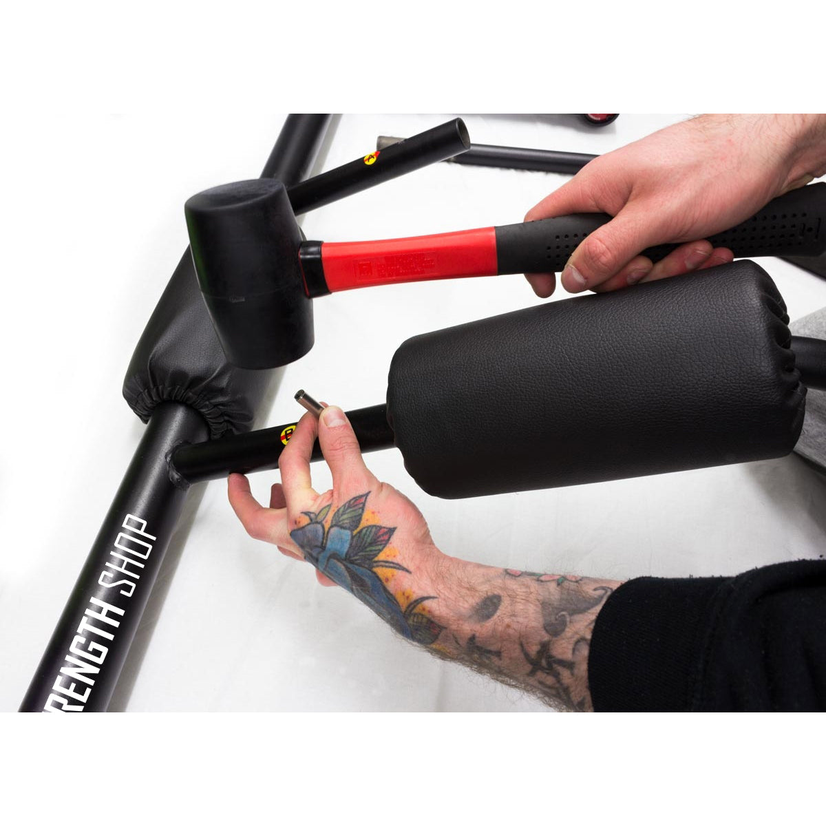 Olympic Cambered Spider Bar - Strength Shop