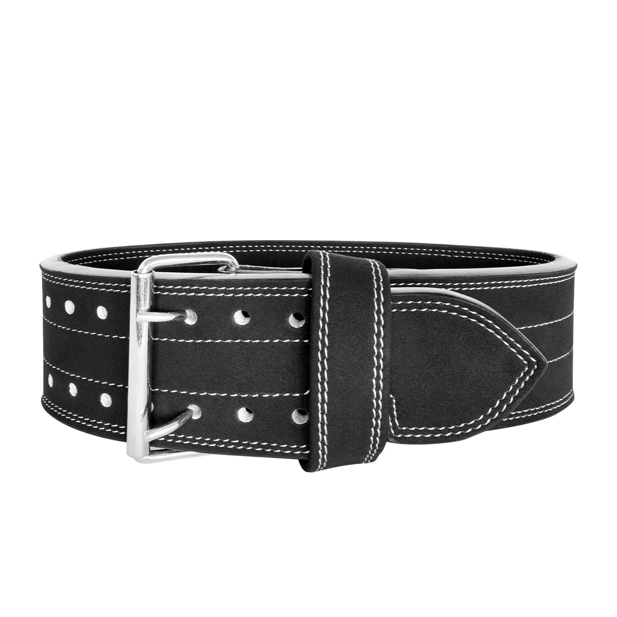 Double Prong Buckle Belt with Grip, 13MM - IPF Approved - Strength Shop