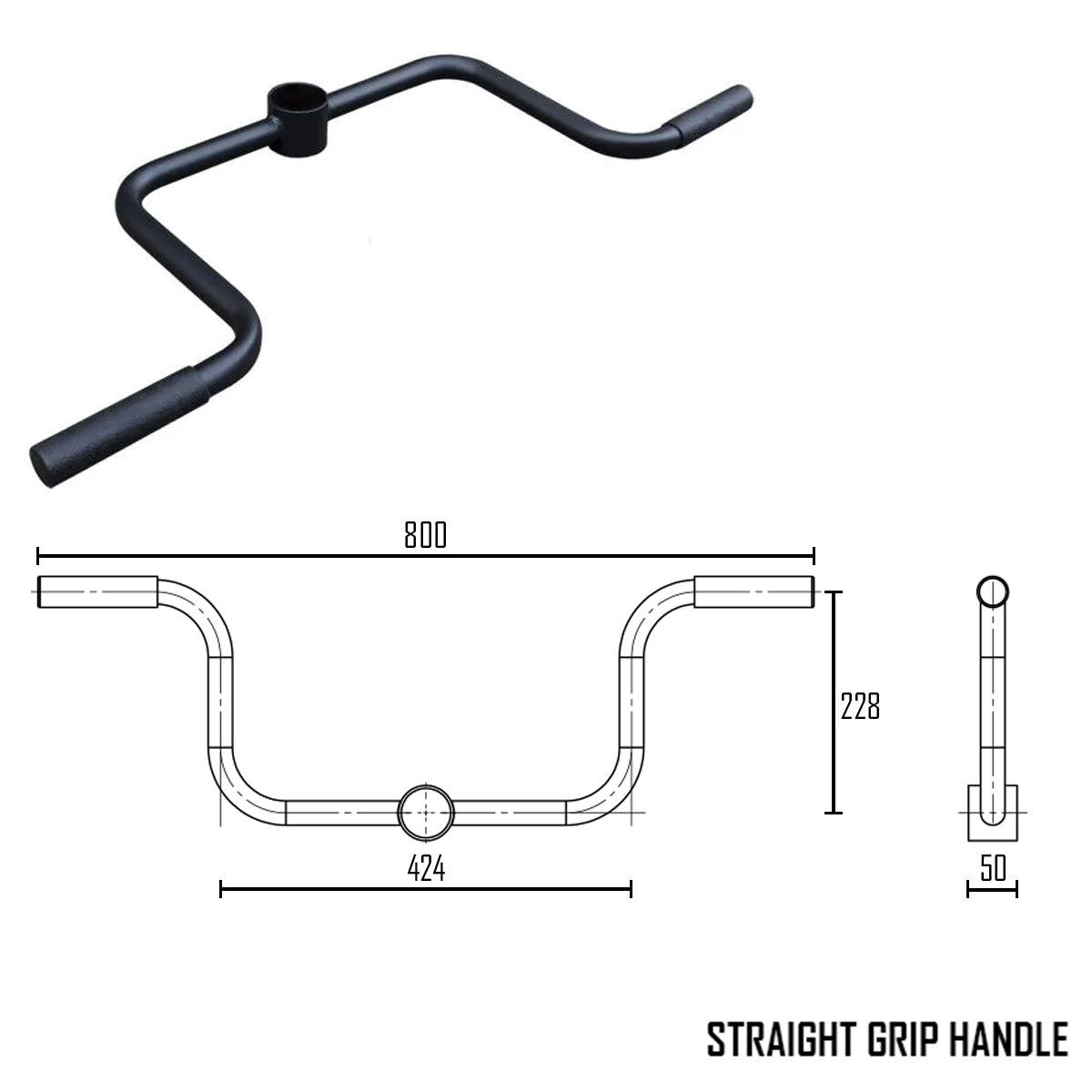 T-Platform Handles - Strength Shop