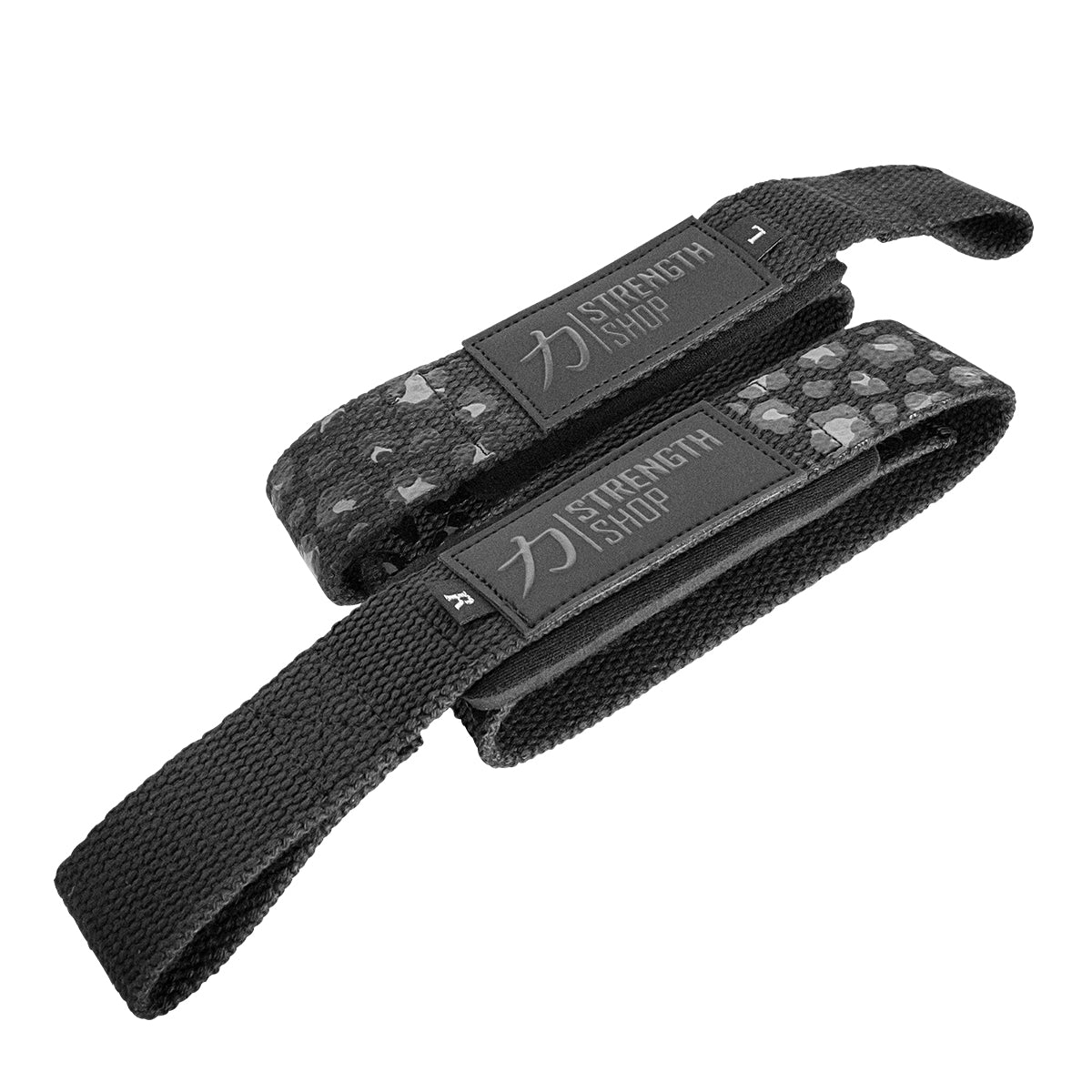 Dark Leo PRO Lifting Straps, 50cm or 65cm /w Grip Pattern - Strength Shop