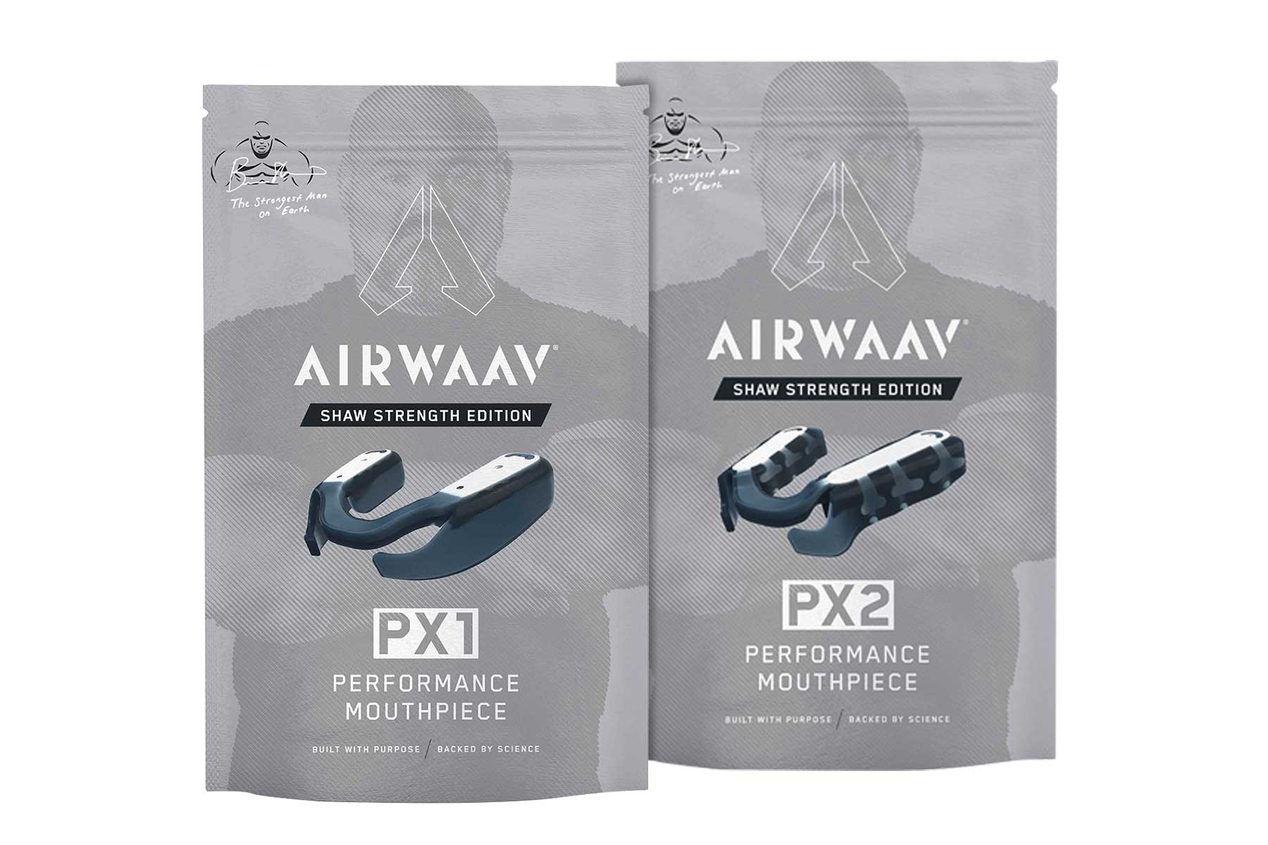 AIRWAAV PX2 Performance Mouthpiece – Shaw Strength Edition - Strength Shop