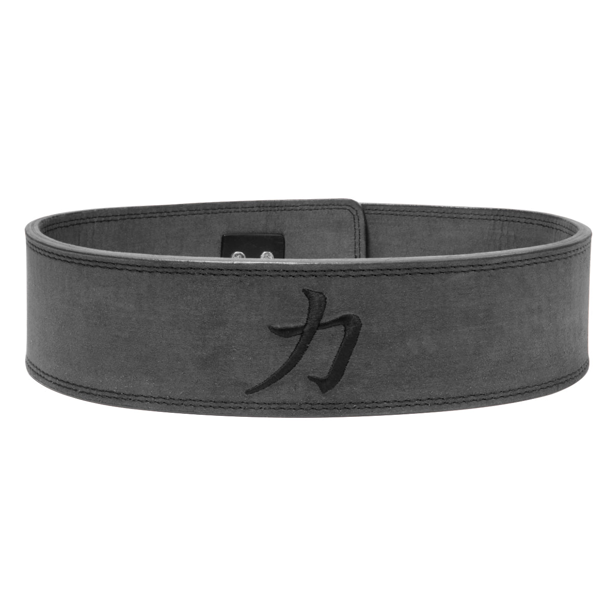 Dark Grey Lever Belt, 10mm - IPF Approved - Strength Shop