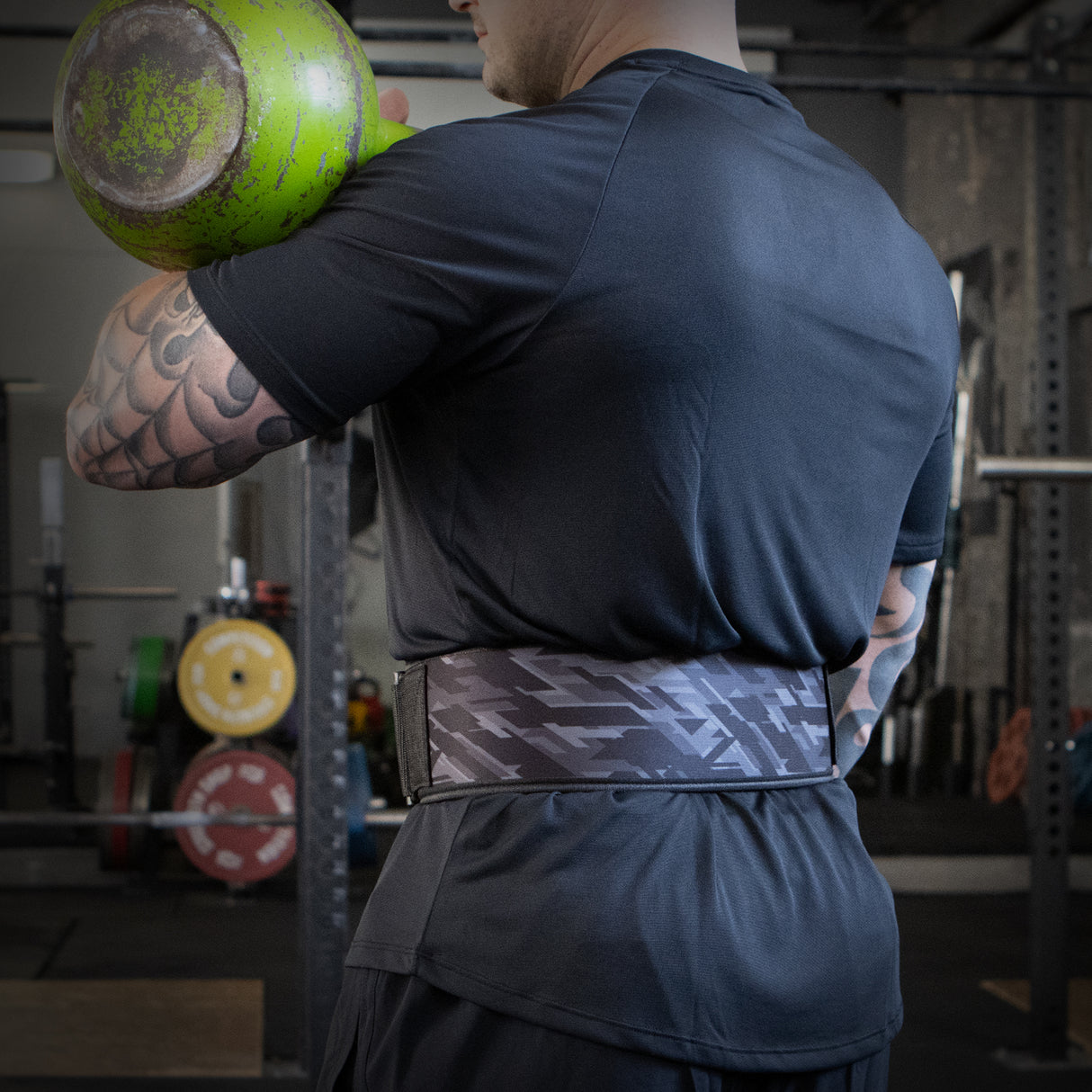 Flex-Fit Weightlifting Belt, Dark Camo - Strength Shop