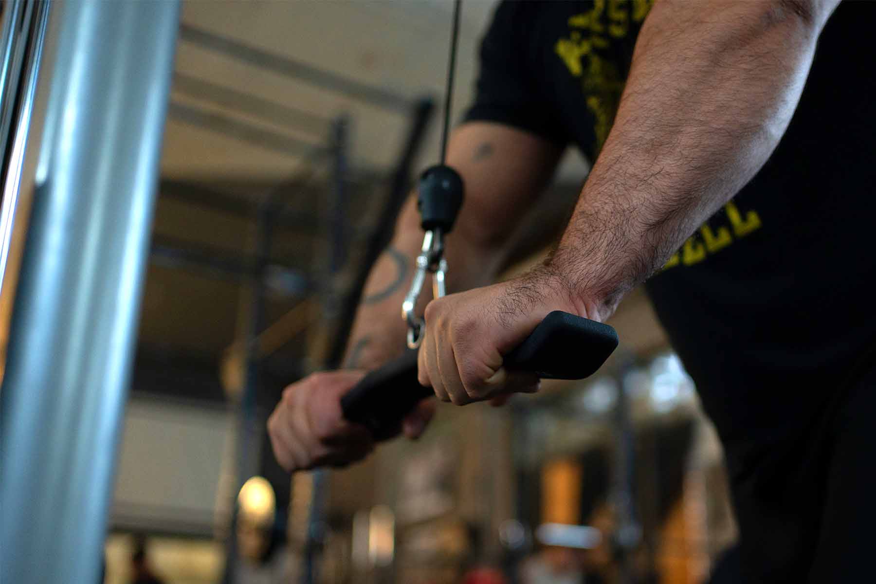 Triceps Grip / Flat Push Down Bar - Tricepatops - Strength Shop