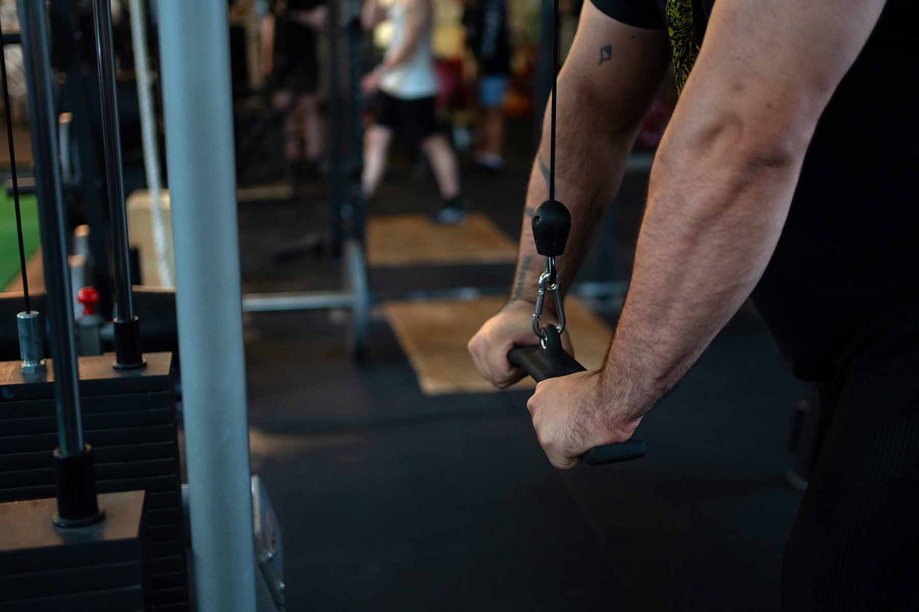 Triceps Grip / Flat Push Down Bar - Tricepatops - Strength Shop