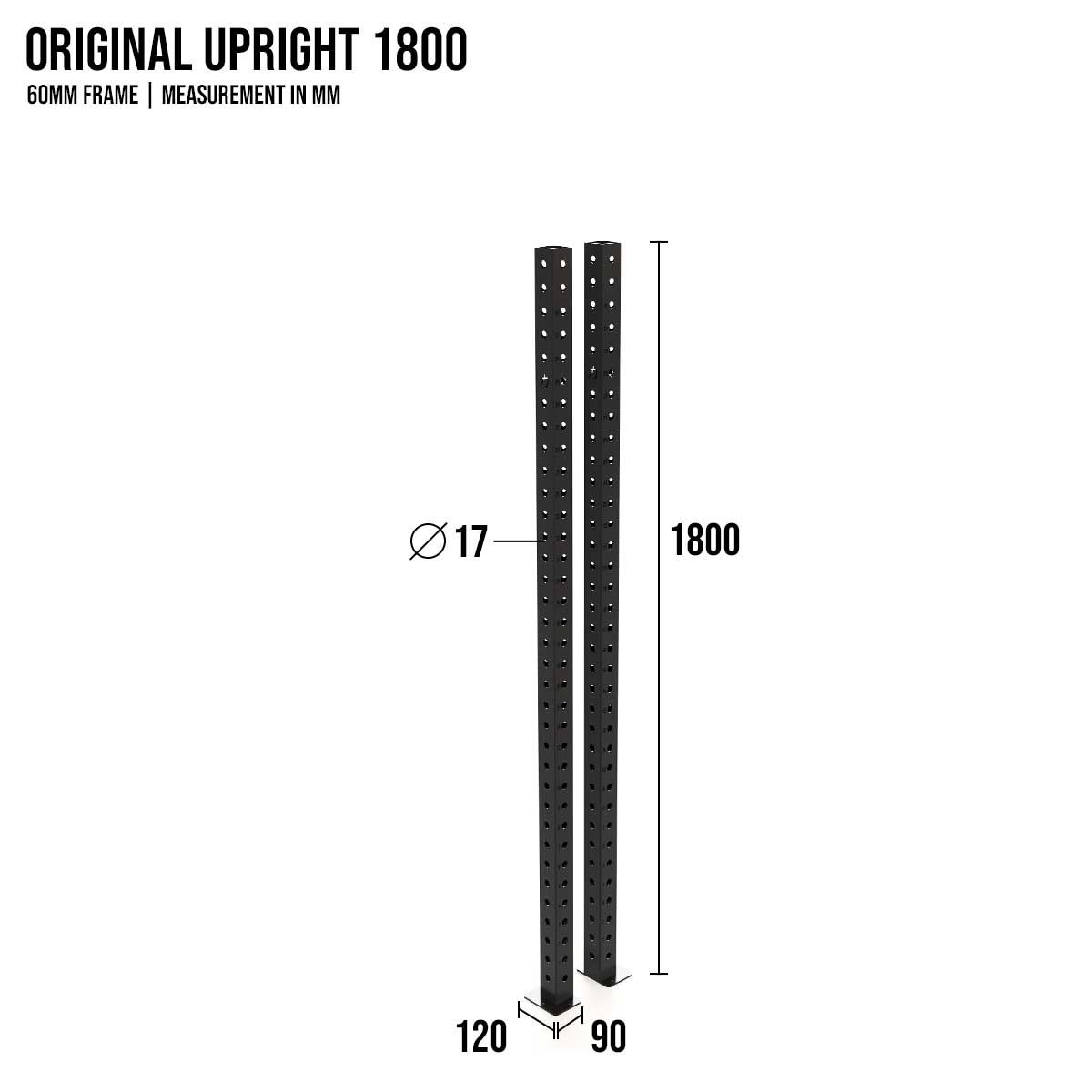 B-WARE Original MRR 60 | Uprights - Strength Shop