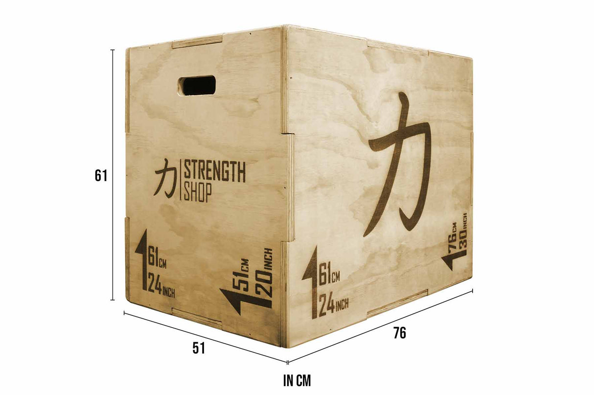 Wooden Plyo Box - Strength Shop