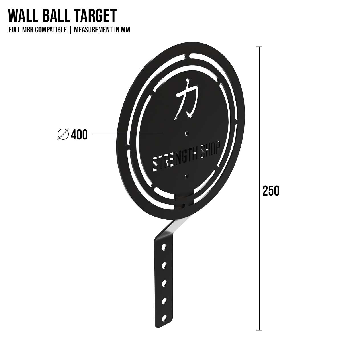 B-WARE Wall Ball Target | MRR Compatible - Strength Shop