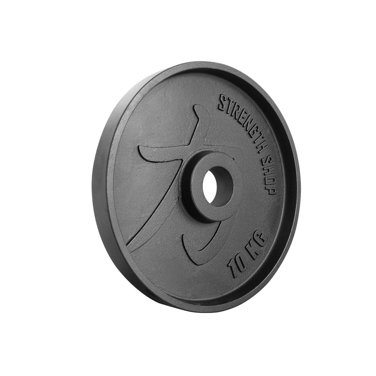 B-WARE Deep Dish Cast Iron Plates, 1.25kg-20kg - Strength Shop