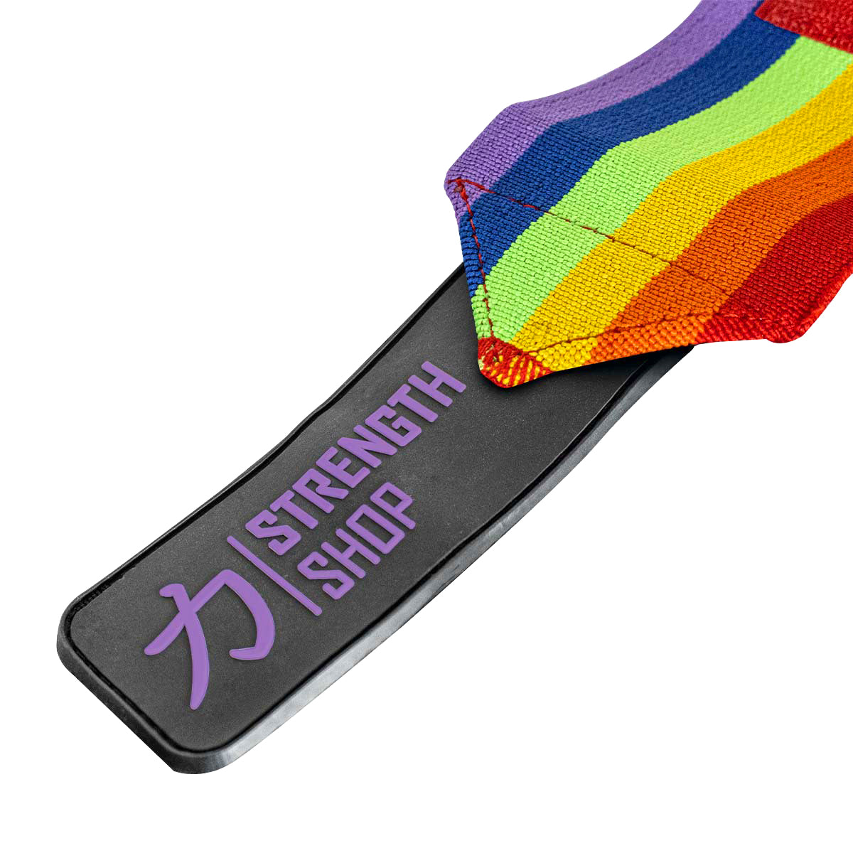 Heavy Wrist Wraps, Rainbow - IPF Approved - Strength Shop