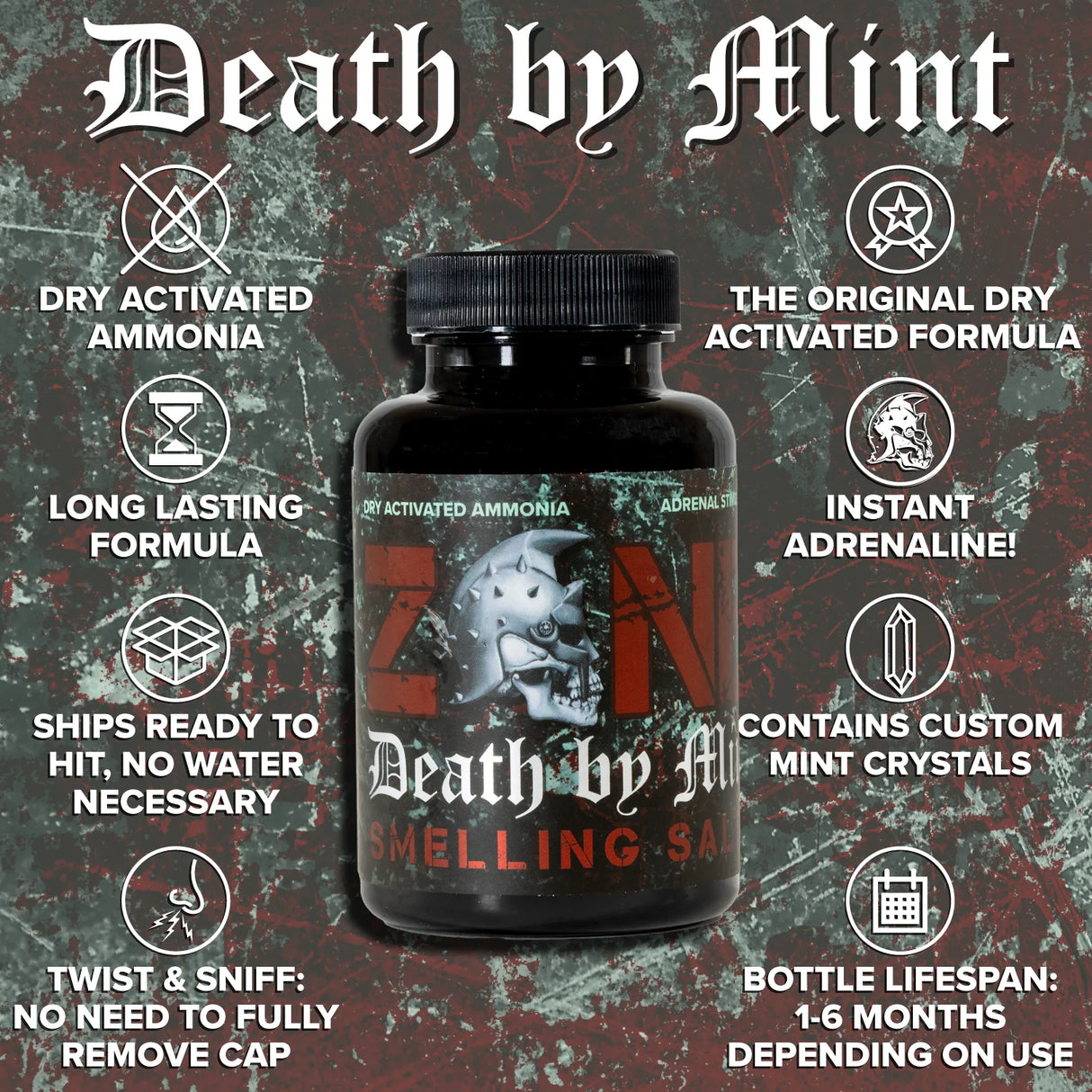 Z☠️NE Death By Mint – Athletic Salt - Strength Shop