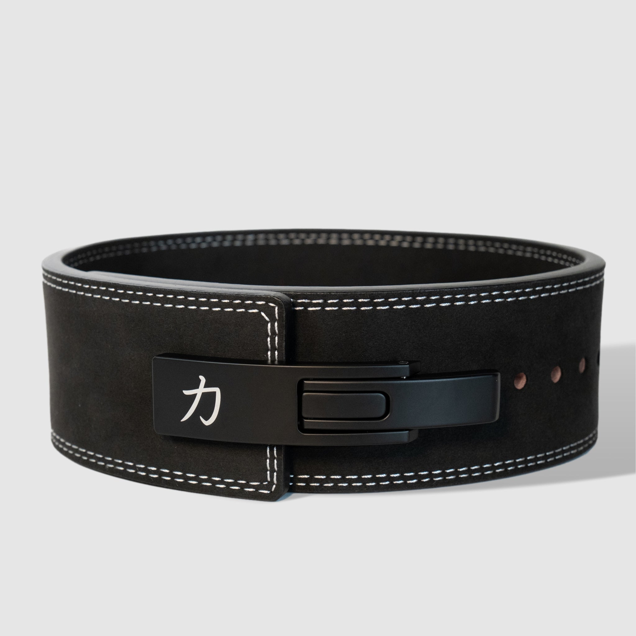 Black Lever Belt, 13mm - IPF Approved - Strength Shop