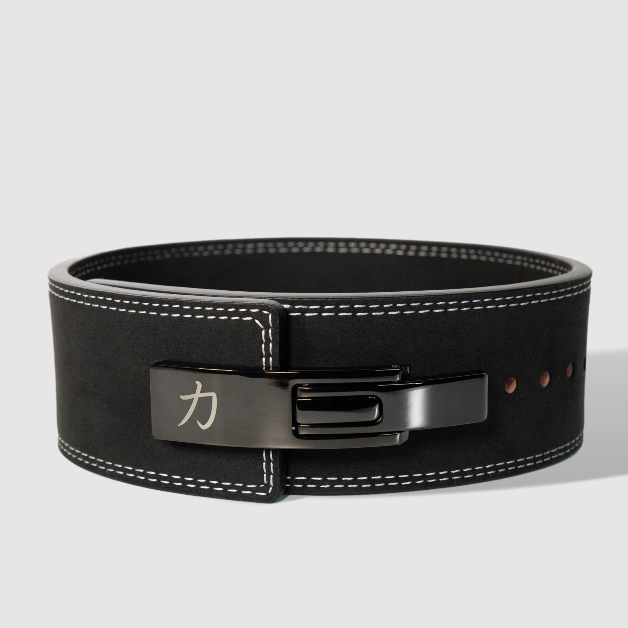 Black Lever Belt, 10mm - IPF Approved (TEST) - Strength Shop