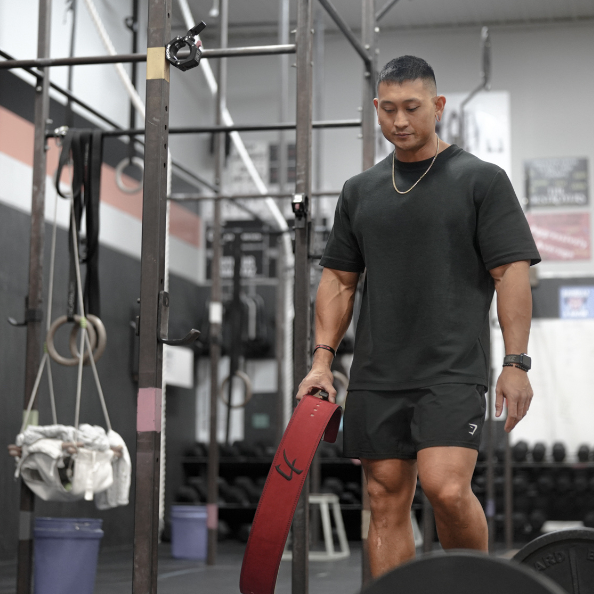 Wine-Red Lever Belt, 10mm - IPF Approved - Strength Shop