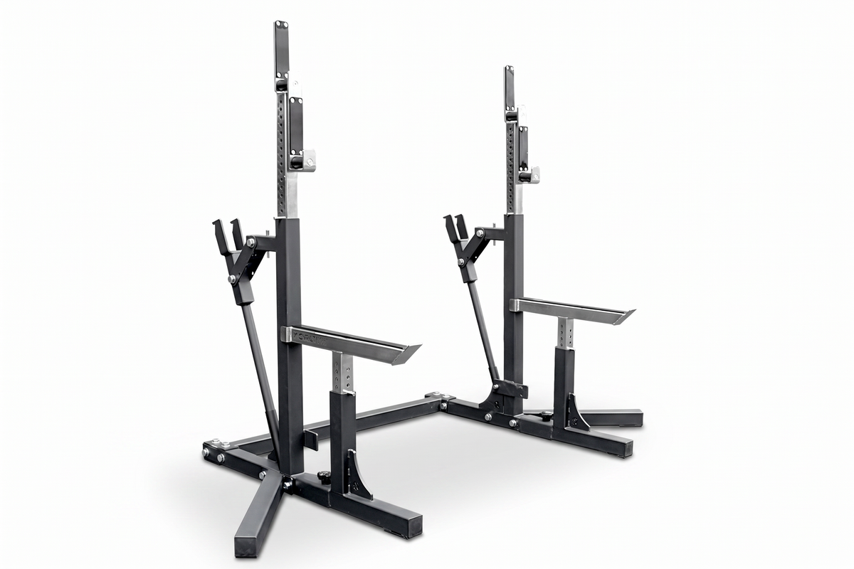 Riot Combo Rack V2 – Squat & Bench Press Combo Rack (built to IPF specifications) - Strength Shop