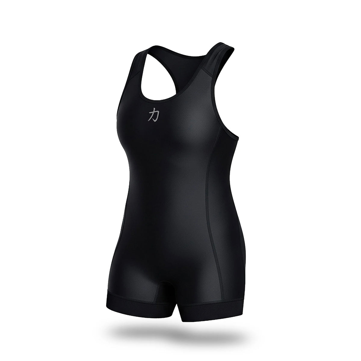 Women's Singlet, Black with Grey Logo – IPF Approved - Strength Shop