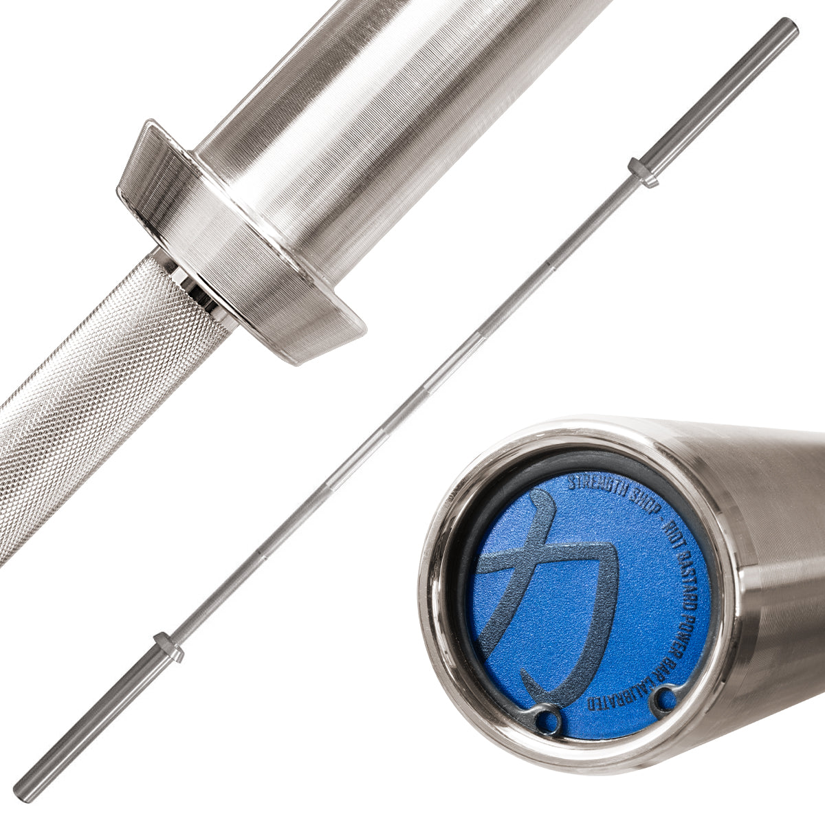 Riot Bastard Power Bar - Calibrated, 20kg - Nickel - IPF-zertifiziert