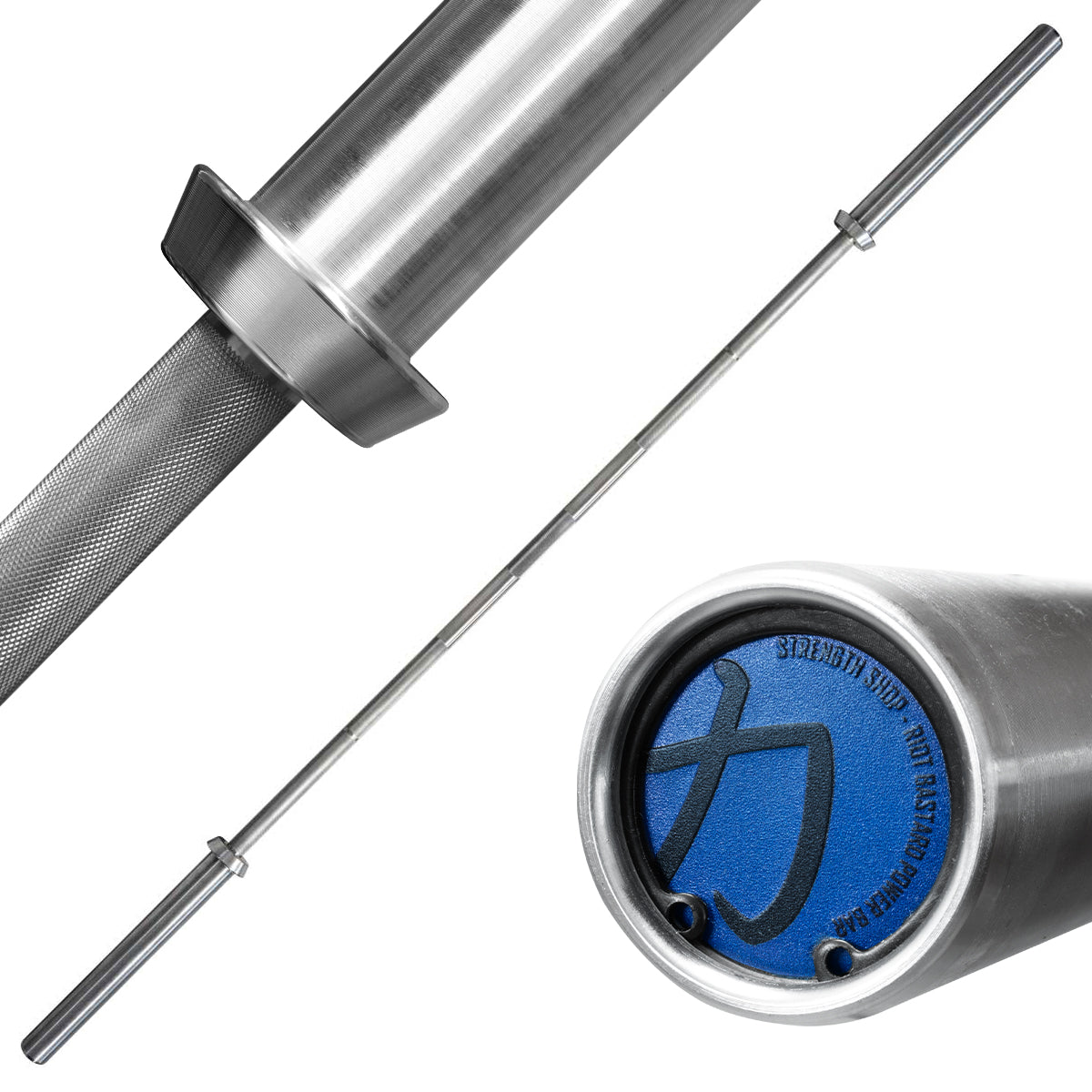 Riot Power Bar - Chrome, 20 kg
