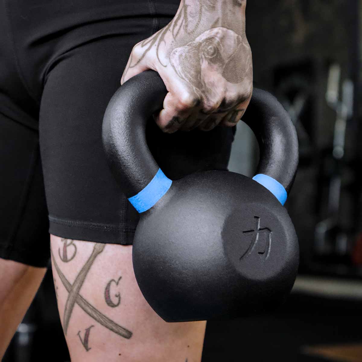 Strength Shop Cast Iron Kettlebells - Single Mould, Powder Coated, 4-64KG - Strength Shop