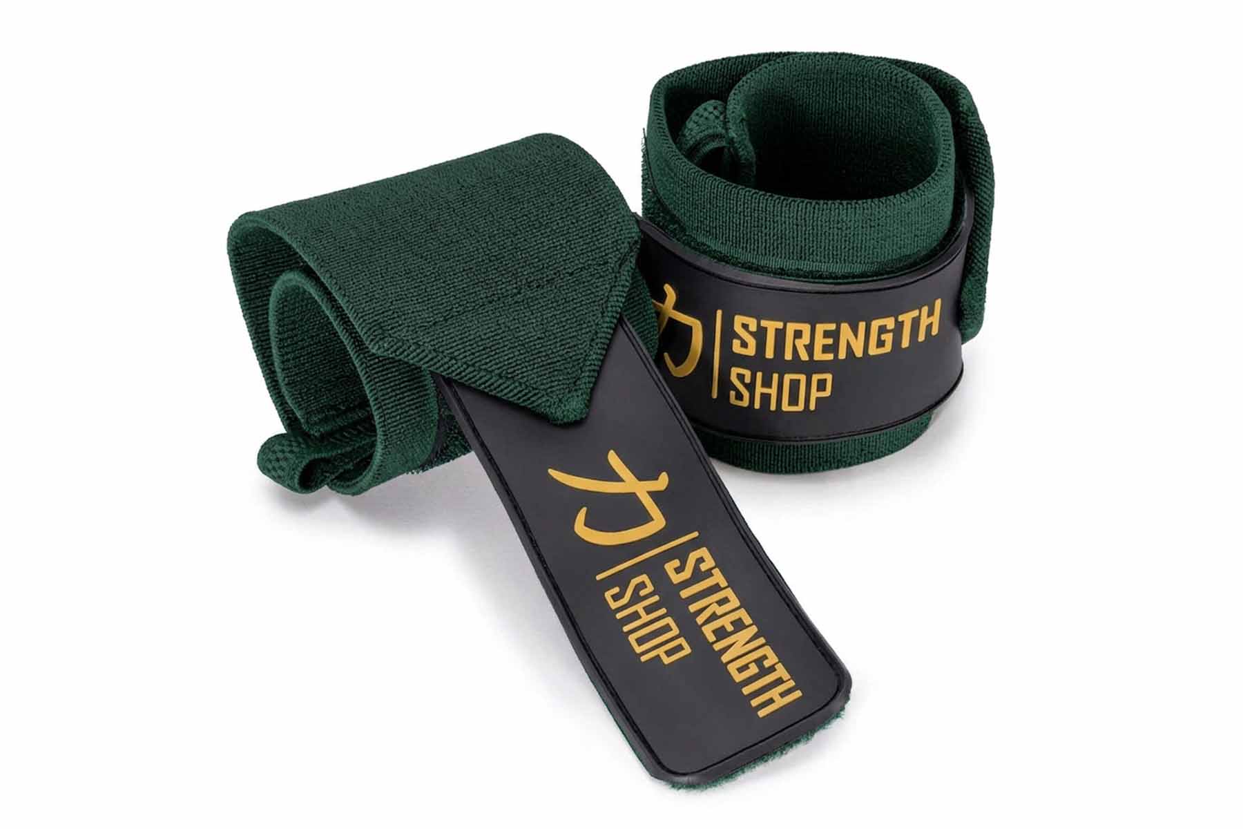 Green Wrist Wraps, Medium- 30cm/60cm - Strength Shop