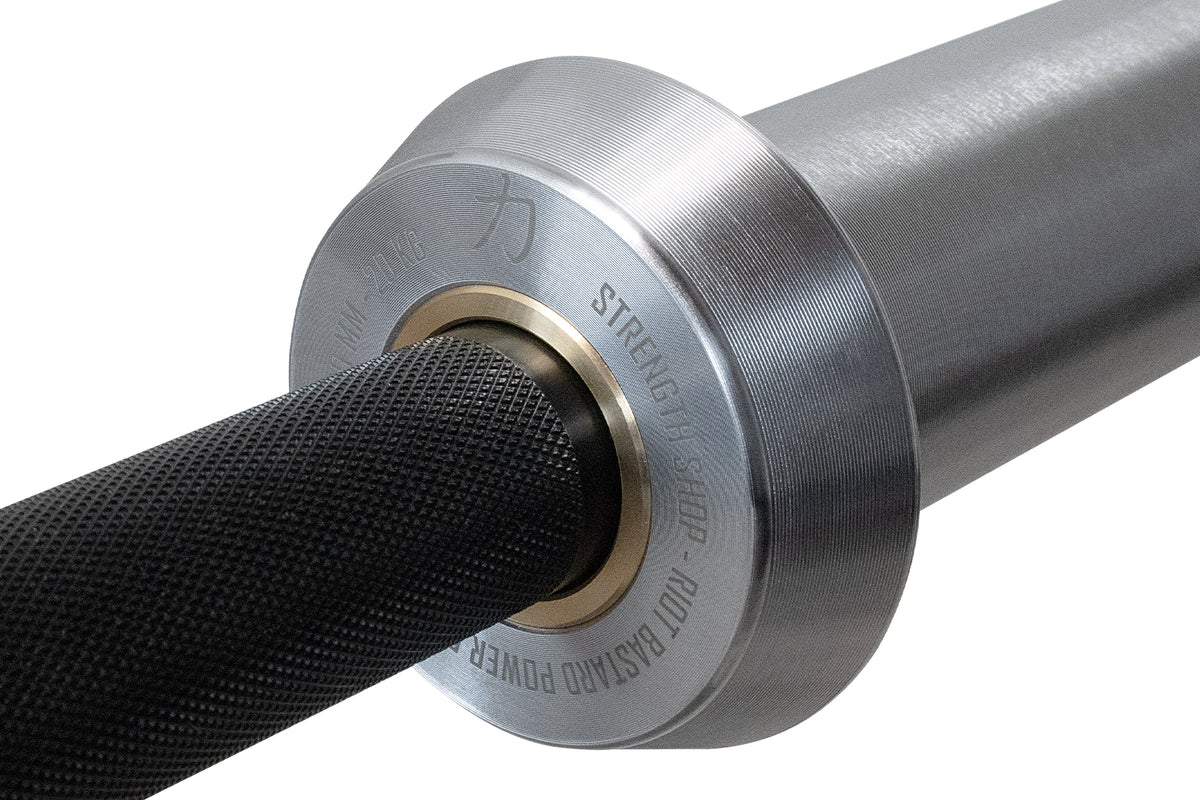 Riot Power Bar - Calibrated, 20 kg - Black Chrome - Strength Shop