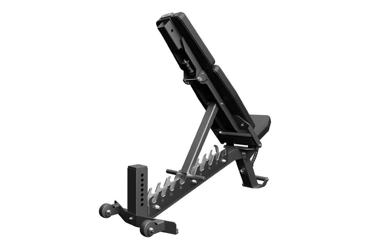 Riot FID Utility Bench 2.0 – Adjustable FID Weight Bench | Optional Leg Roller - Strength Shop