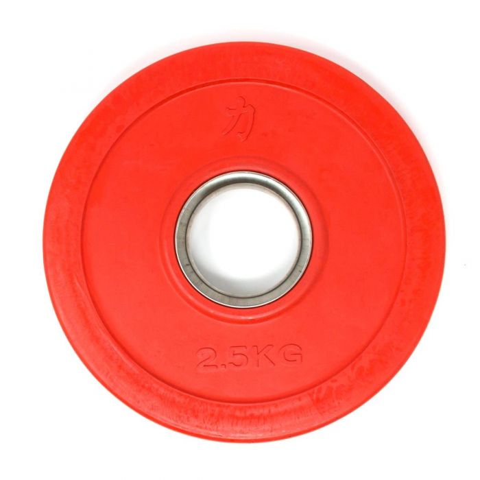 Rubber Coated Fractional Plate Set, Coloured - 15KG - Strength Shop