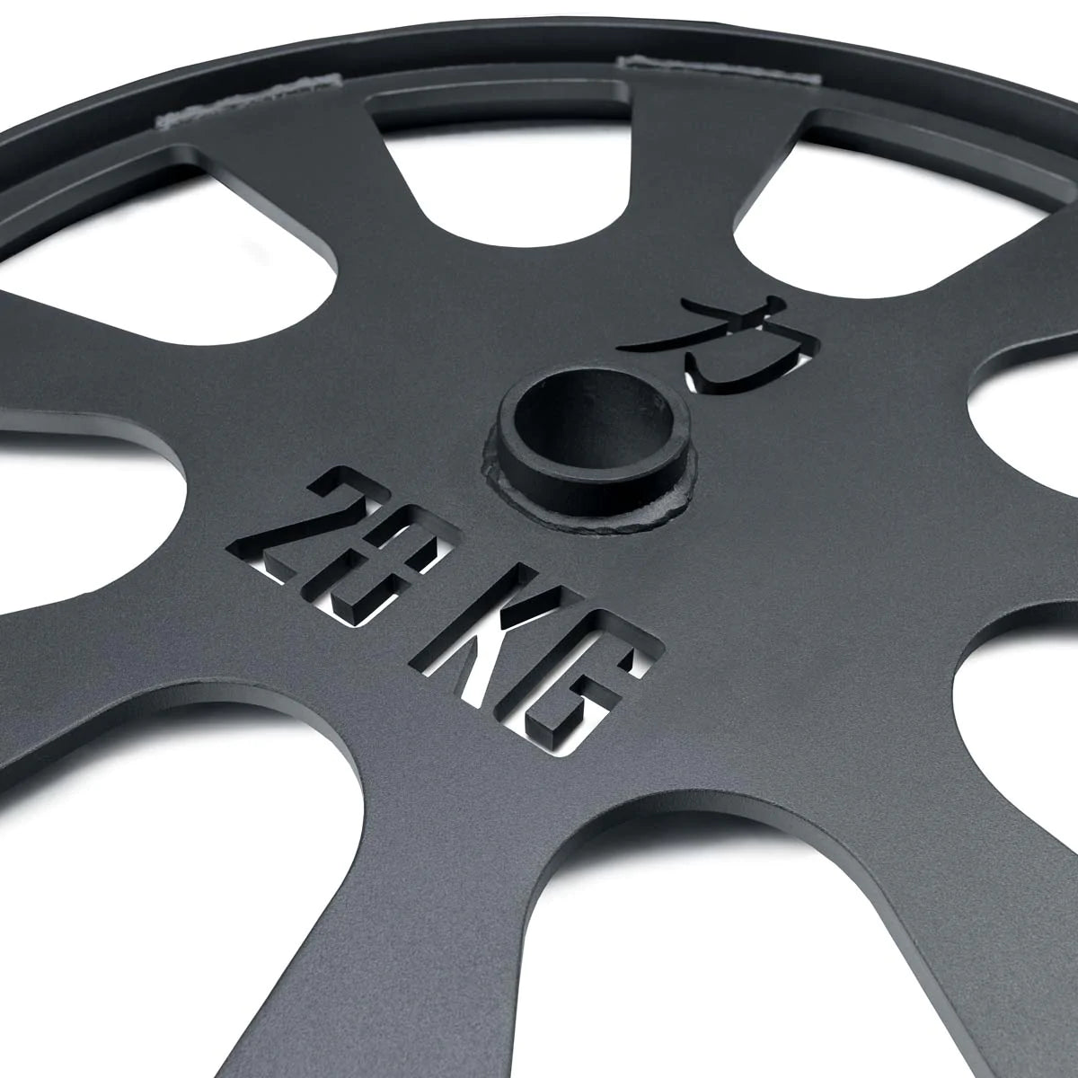 Apollon Wheels – Pair, 20kg per Wheel, Black Powder Coated - Strength Shop