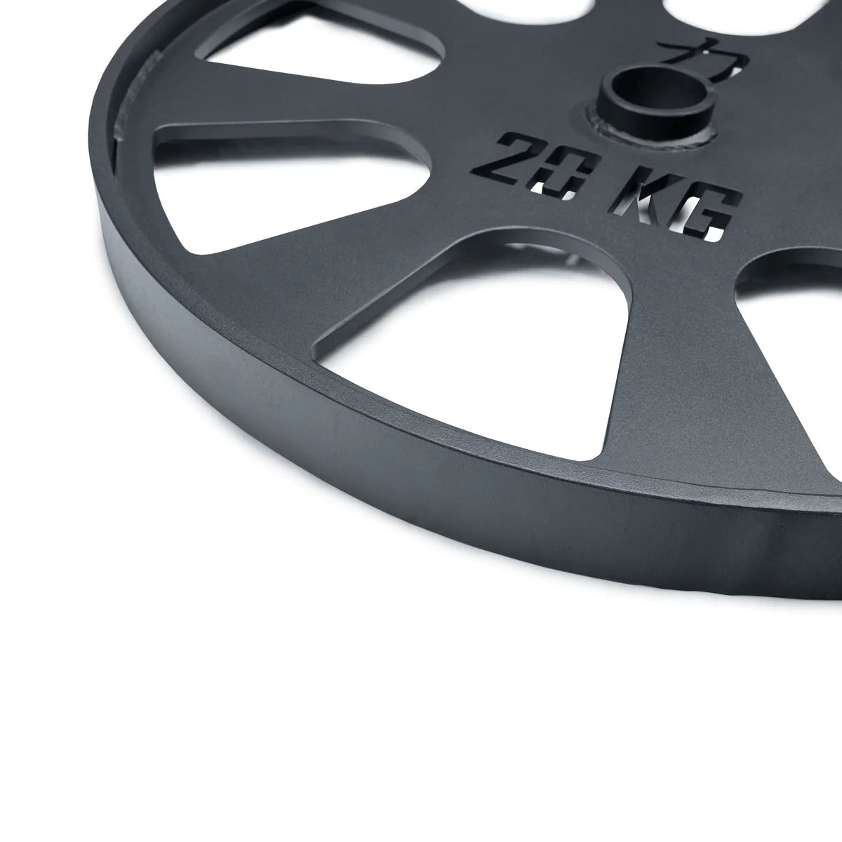 Apollon Wheels – Pair, 20kg per Wheel, Black Powder Coated - Strength Shop