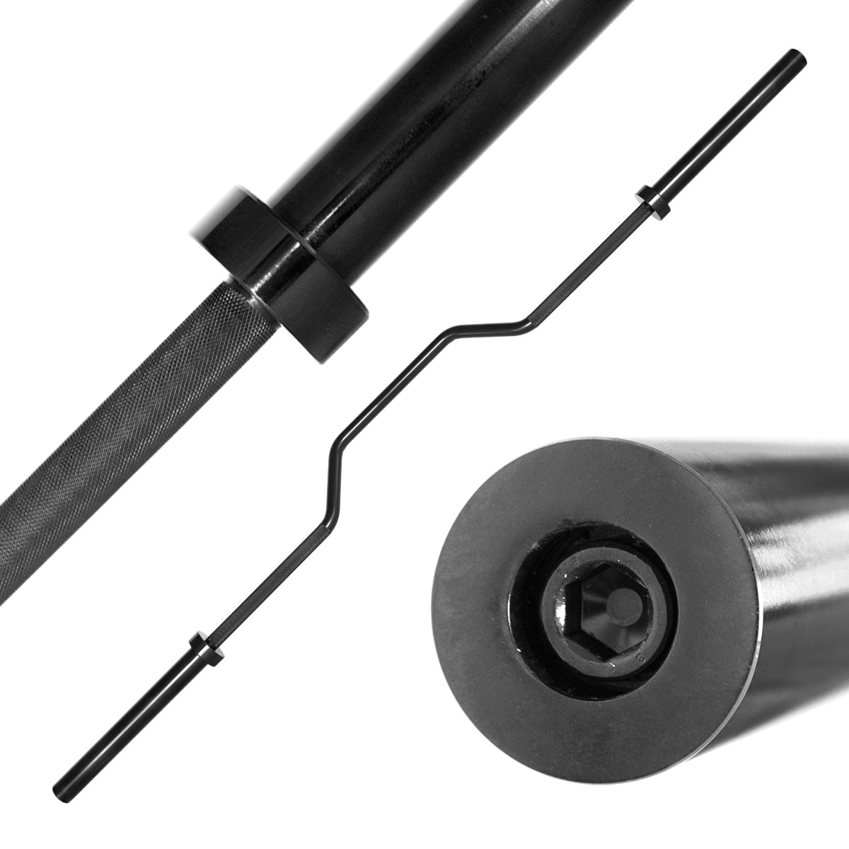 Olympic Cambered Bench Press Bar - 18KG - Strength Shop