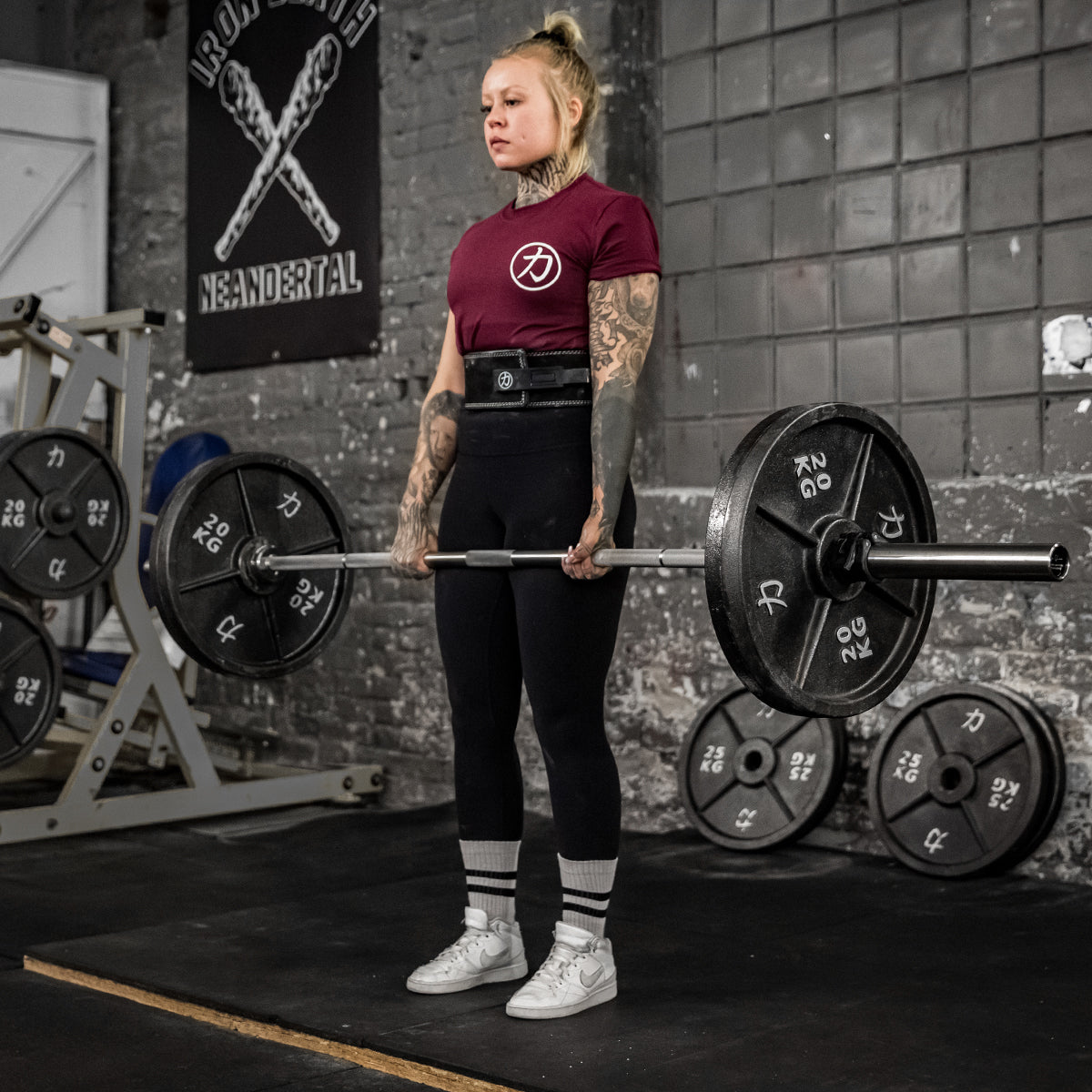 B-WARE Calibrated Bastard Power Bar - Stainless Steel, IPF Approved (1) - Strength Shop