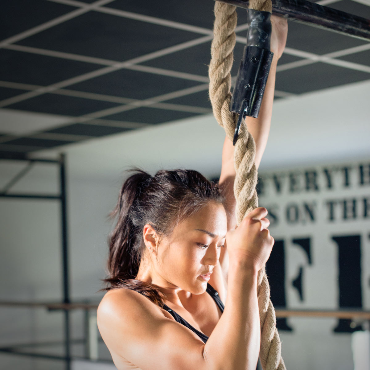 Climbing Rope 4.5m – Manila-Fibres - Strength Shop