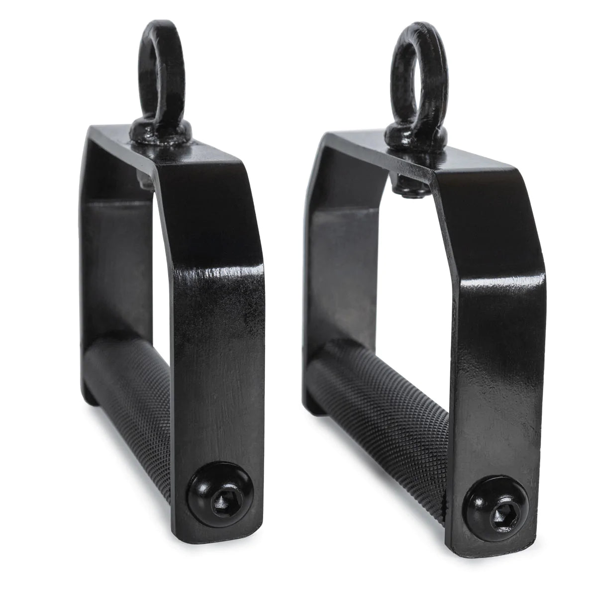 360° Rotating Handles - Knurled /w Heavy-Duty Carabiner - Strength Shop