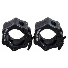 Olympic Flip Lock Collars, Black (Pair) - Strength Shop