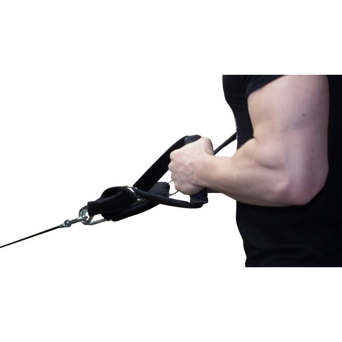 Cable Handles (Pair), Black, Multi-Purpose - Strength Shop