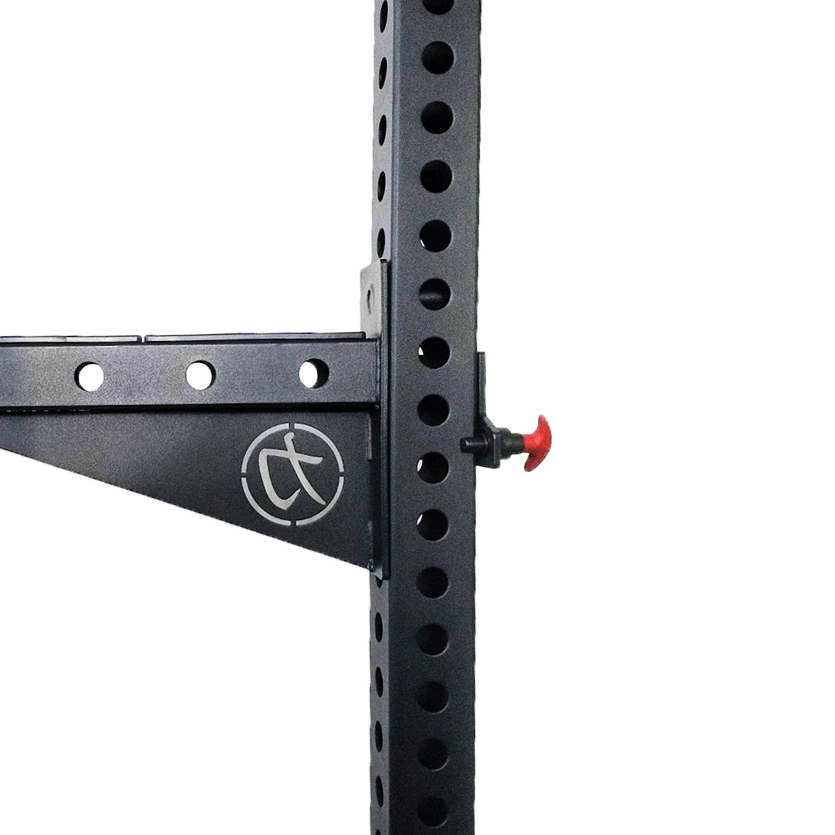 B-WARE Heavy Duty Safeties for Riot Cages, With Front Pin - 1 Pair (75MM) - Strength Shop