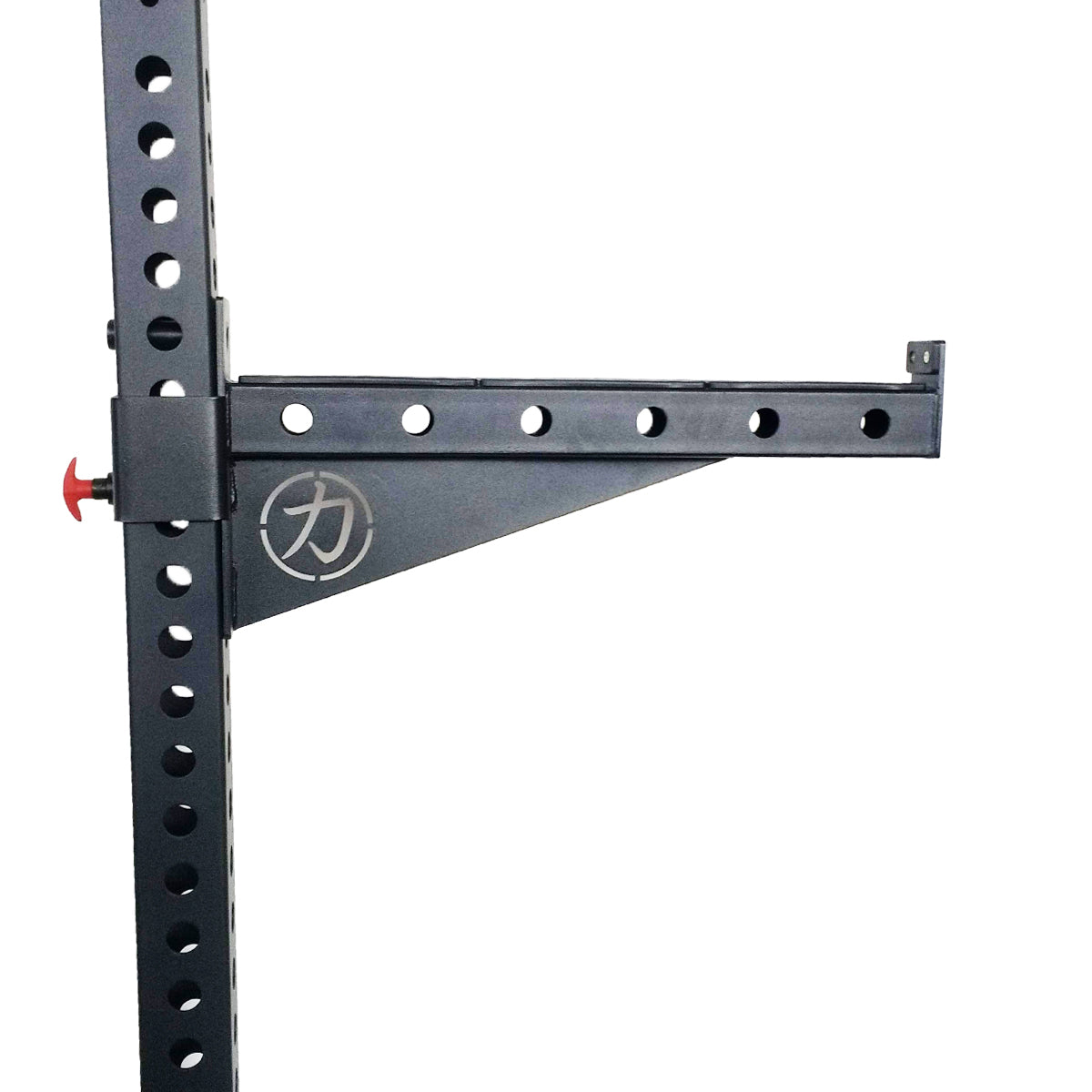 B-WARE Heavy Duty Safeties for Riot Cages, With Front Pin - 1 Pair (75MM) - Strength Shop