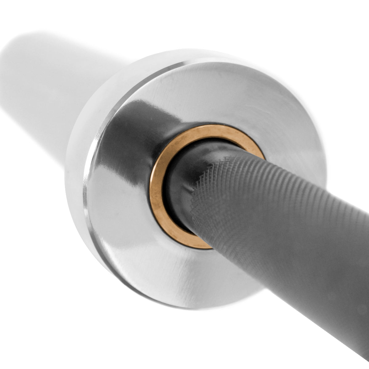 Garage Strength Bar - E-Coat Shaft with Chrome Sleeves - Strength Shop