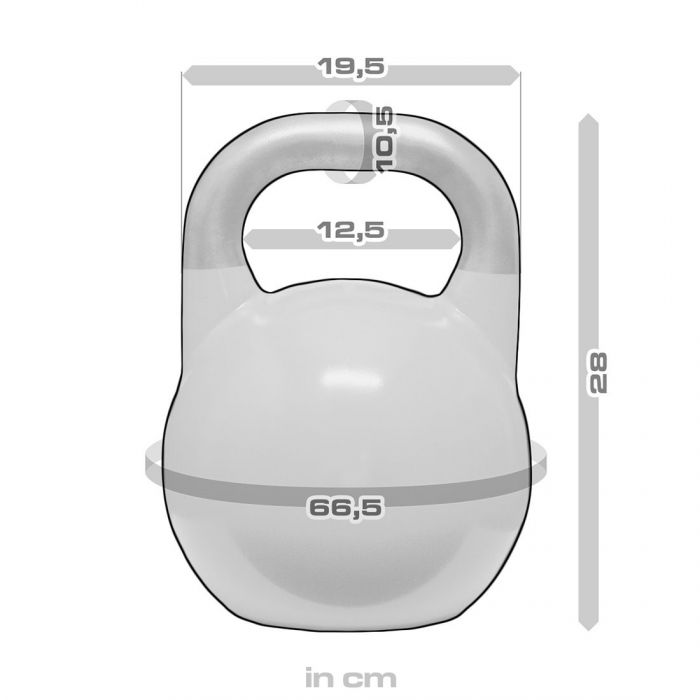 B-WARE Stainless Steel Competition Kettlebells - 4-36KG - Strength Shop