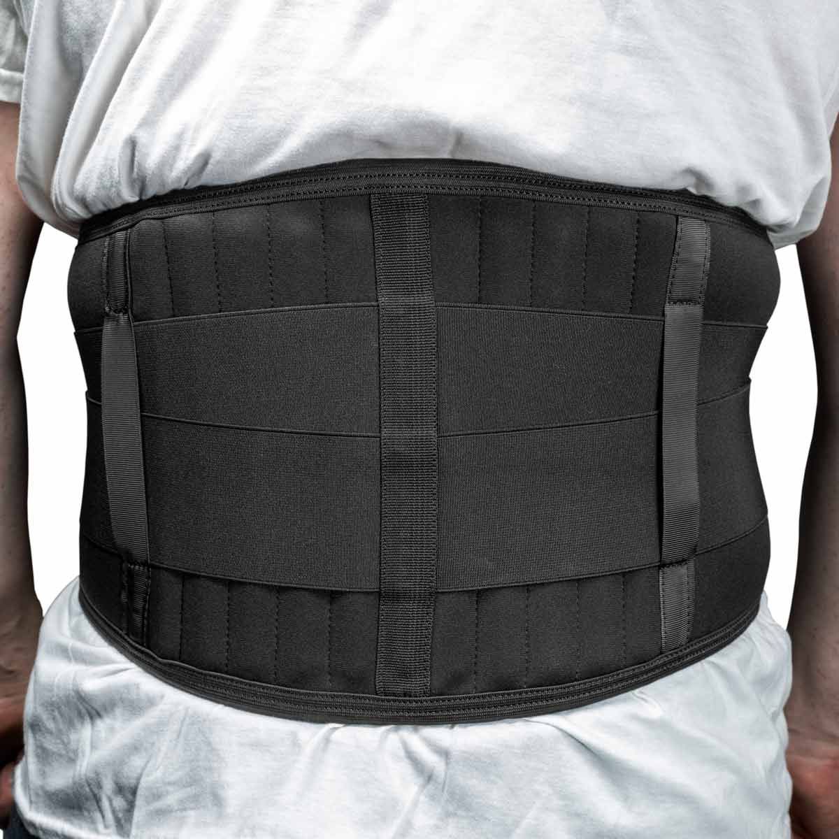 Neoprene Back Support, 7mm - Black - Strength Shop