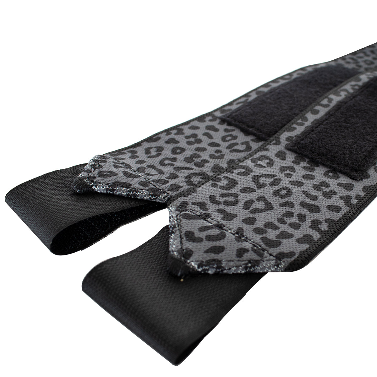 Light Wrist Wraps - Dark Leo Print – 30cm/60cm - Strength Shop