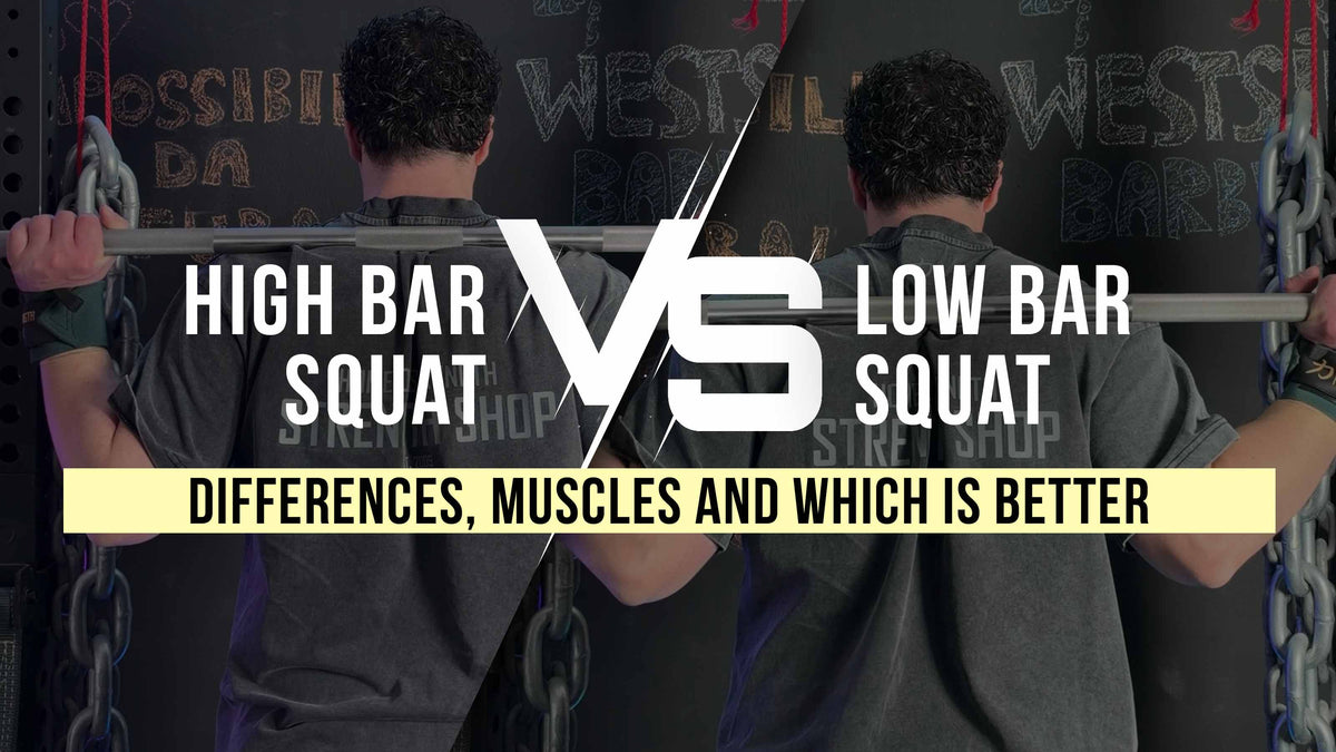 High Bar vs Low Bar Squat: Differences, Muscles and Which Is Better