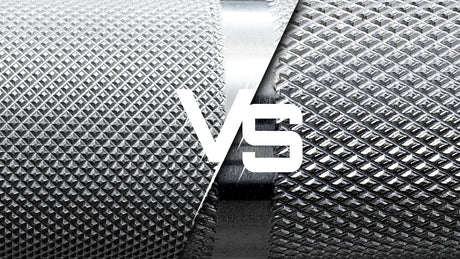Diamond vs. Square Knurling: What the Difference Actually Means for Your Training