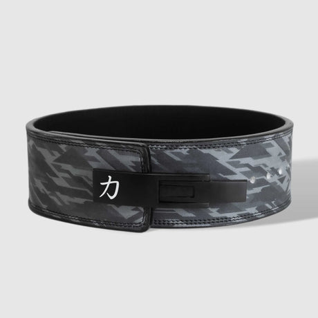 Dark Camo Lever Belt, 10mm - IPF Approved - Strength Shop