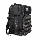 Training Backpack 2.0, Dark Camo - Add Extra Patches - Strength Shop