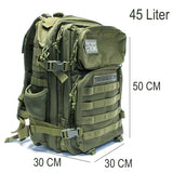 Training Backpack 2.0, Olive Green - Add Extra Patches - Strength Shop