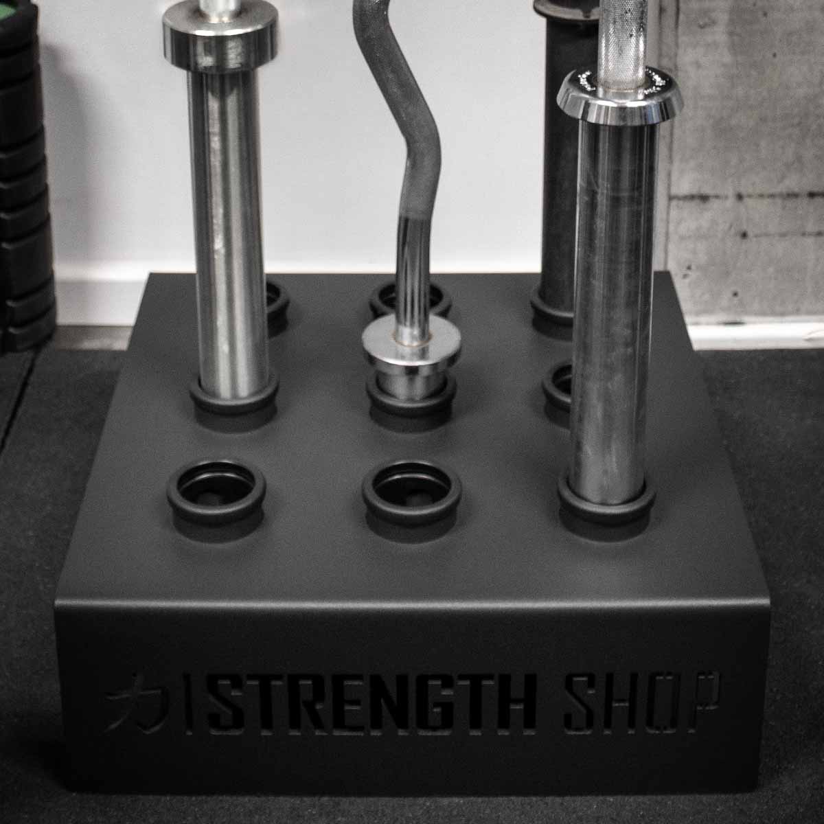 Riot Olympic 9-Bar Holder - Strength Shop