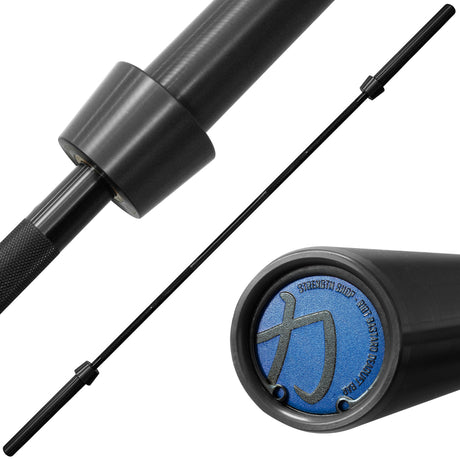 Riot Deadlift Bar, 20 kg - Black Chrome - Strength Shop