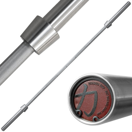Riot Squat Bar - 35mm, 20 kg - Fully Knurled - Strength Shop